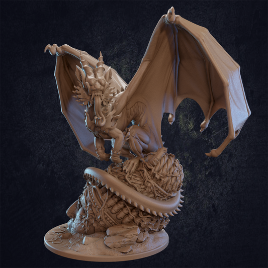 Dragón Azteca - Dragón de Dientes Curvos