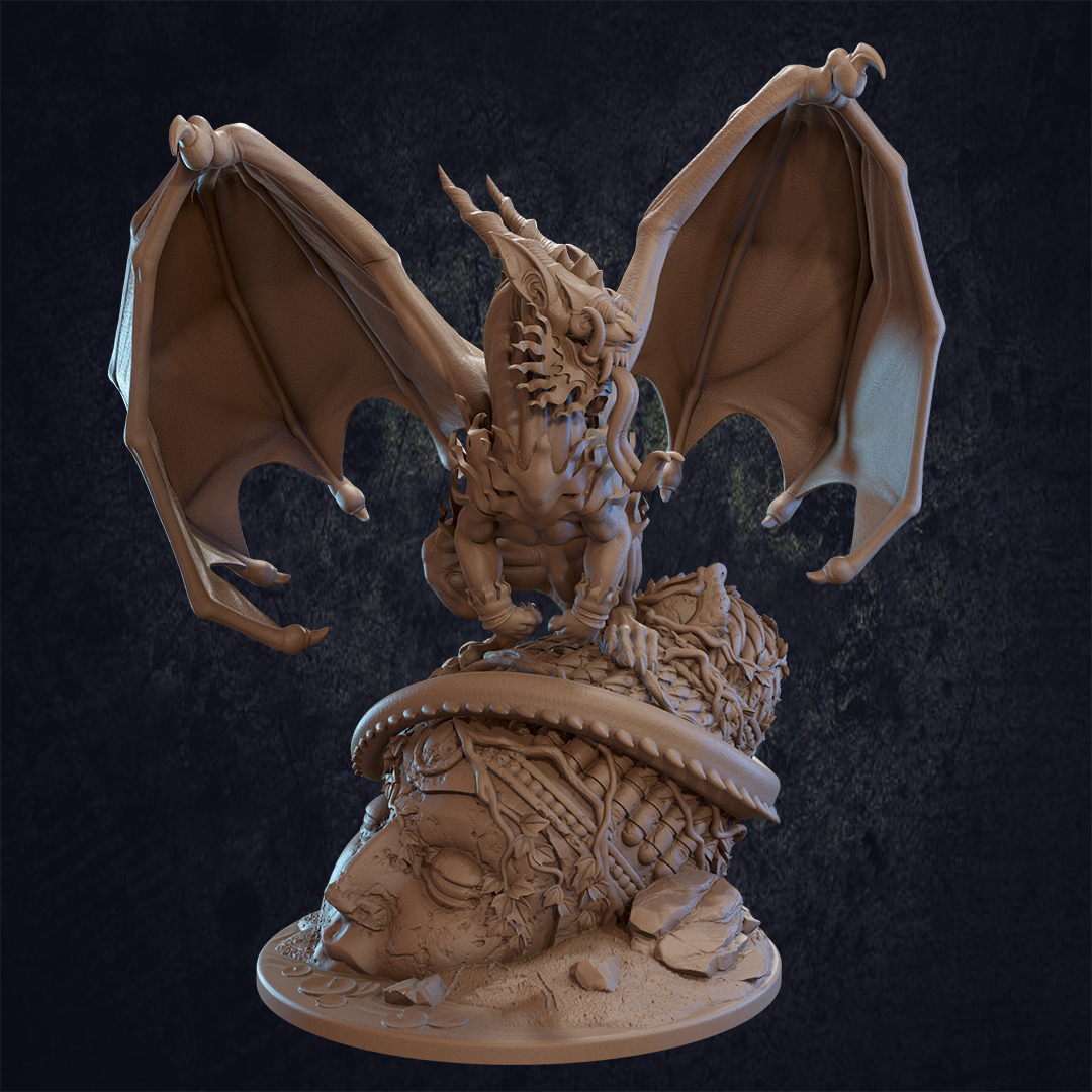 Dragón Azteca - Dragón de Dientes Curvos