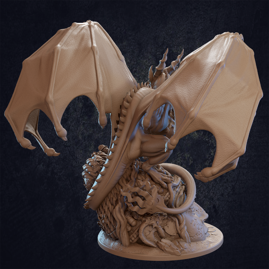 Dragón Azteca - Dragón de Dientes Curvos