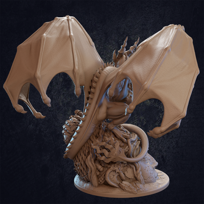 Dragón Azteca - Dragón de Dientes Curvos