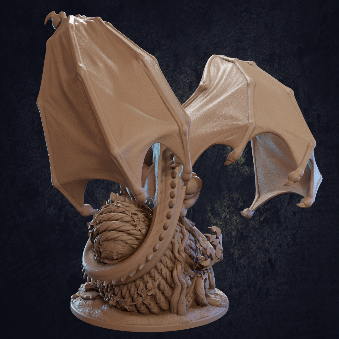 Dragón Azteca - Dragón de Dientes Curvos