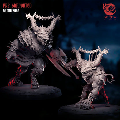 2 Minotauros Demoniacos - Sin Charger