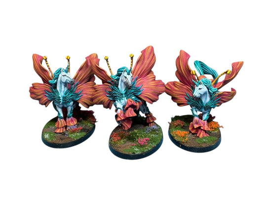 Pack de 3 pegasos florales