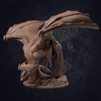 Dragón Volcanico de escana dura - Hard scale Dragon