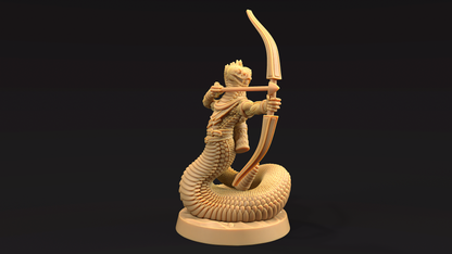 Guerrero Serpiente con Arco - Naga - Yuan-Ti