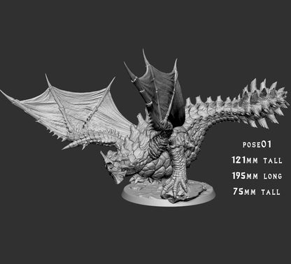 Gravios - Pose 1 Wyvern