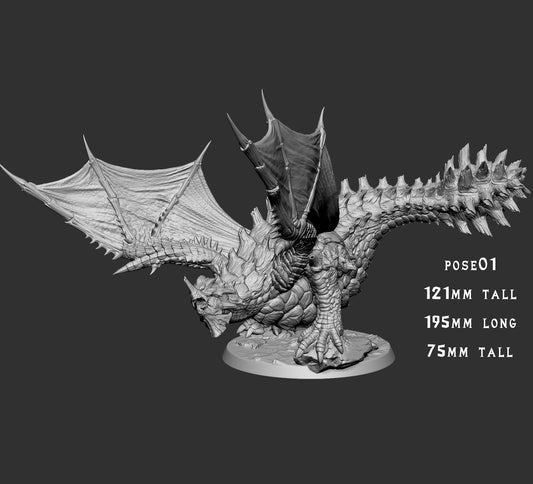 Gravios - Pose 1 Wyvern
