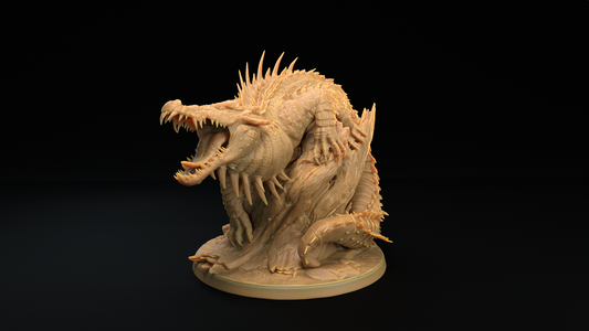 Dragón Cocodrilo - Dragón del Pantano 2