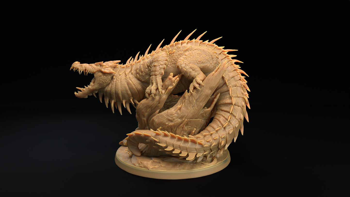Dragón Cocodrilo - Dragón del Pantano 2