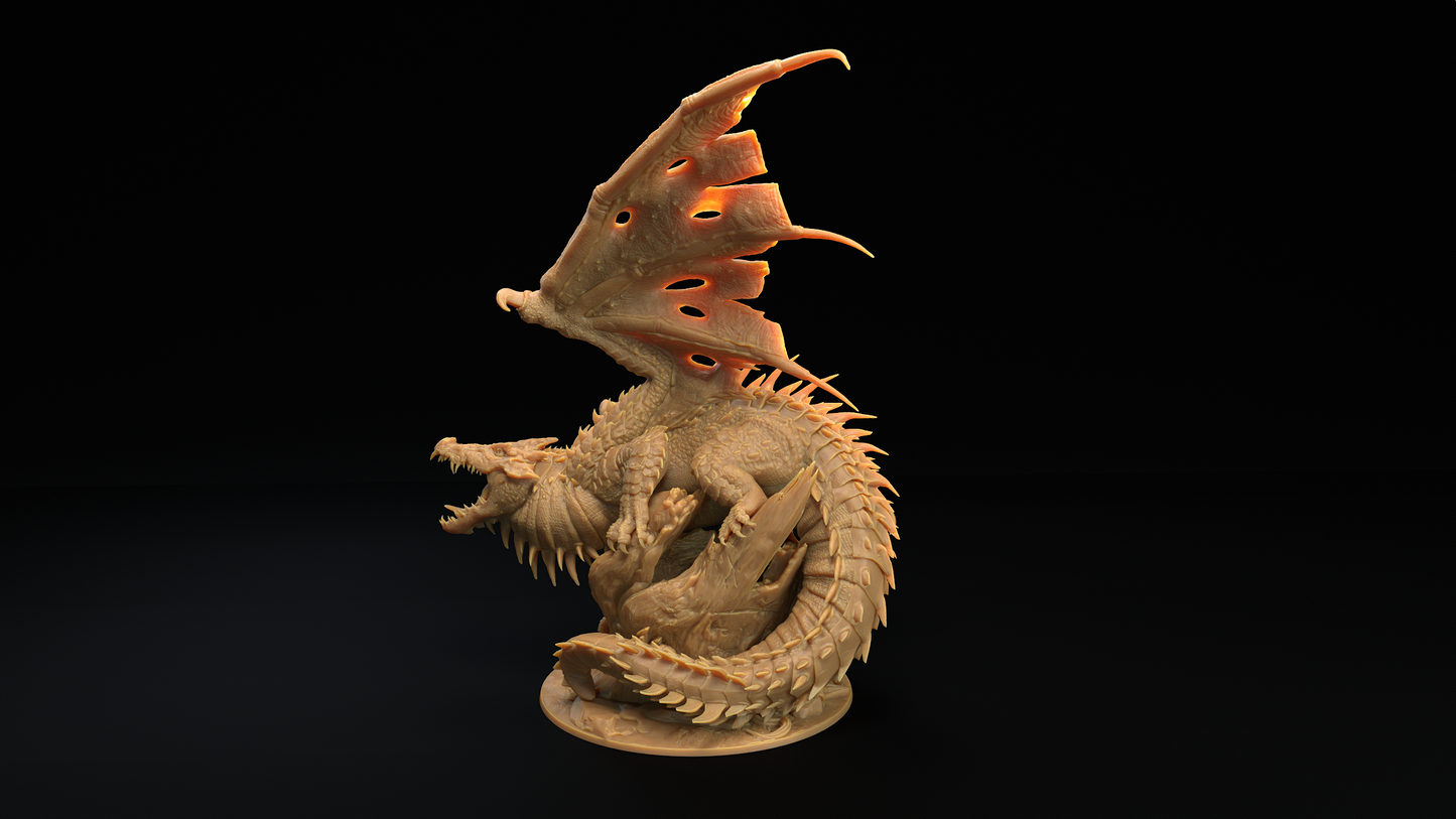 Dragón Cocodrilo - Dragón del Pantano