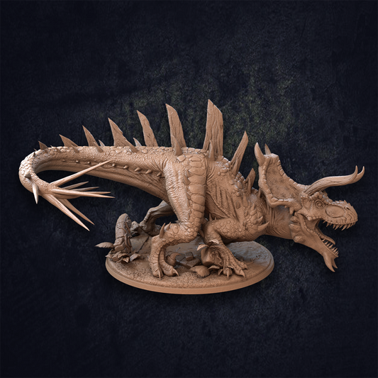 Dragón Stormkite - Dragón Rex Triceratops