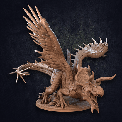 Dragón Stormkite - Dragón Rex Triceratops