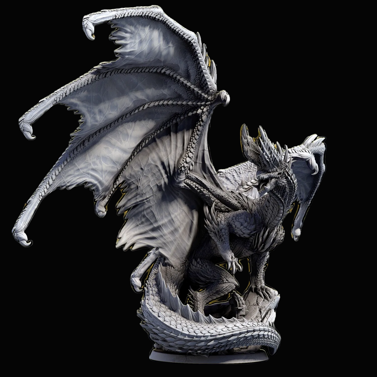 Alatreon - Elder Dragon - Pose 1