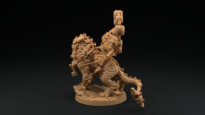 Samurai Celestial jinete de Komainu