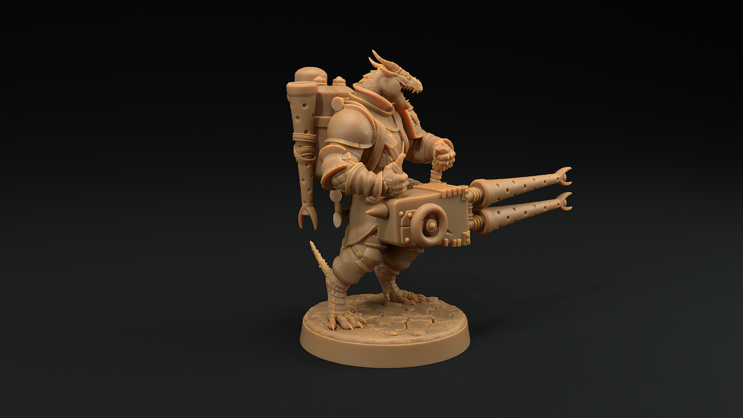 Dragón soldado con Lanzallamas pesado 2