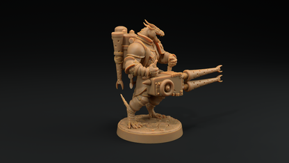 Dragón soldado con Lanzallamas pesado 2