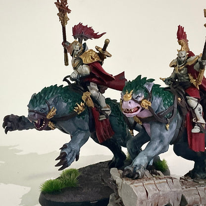 Astreia Solbright y Stormcast en Celestial Dracoline