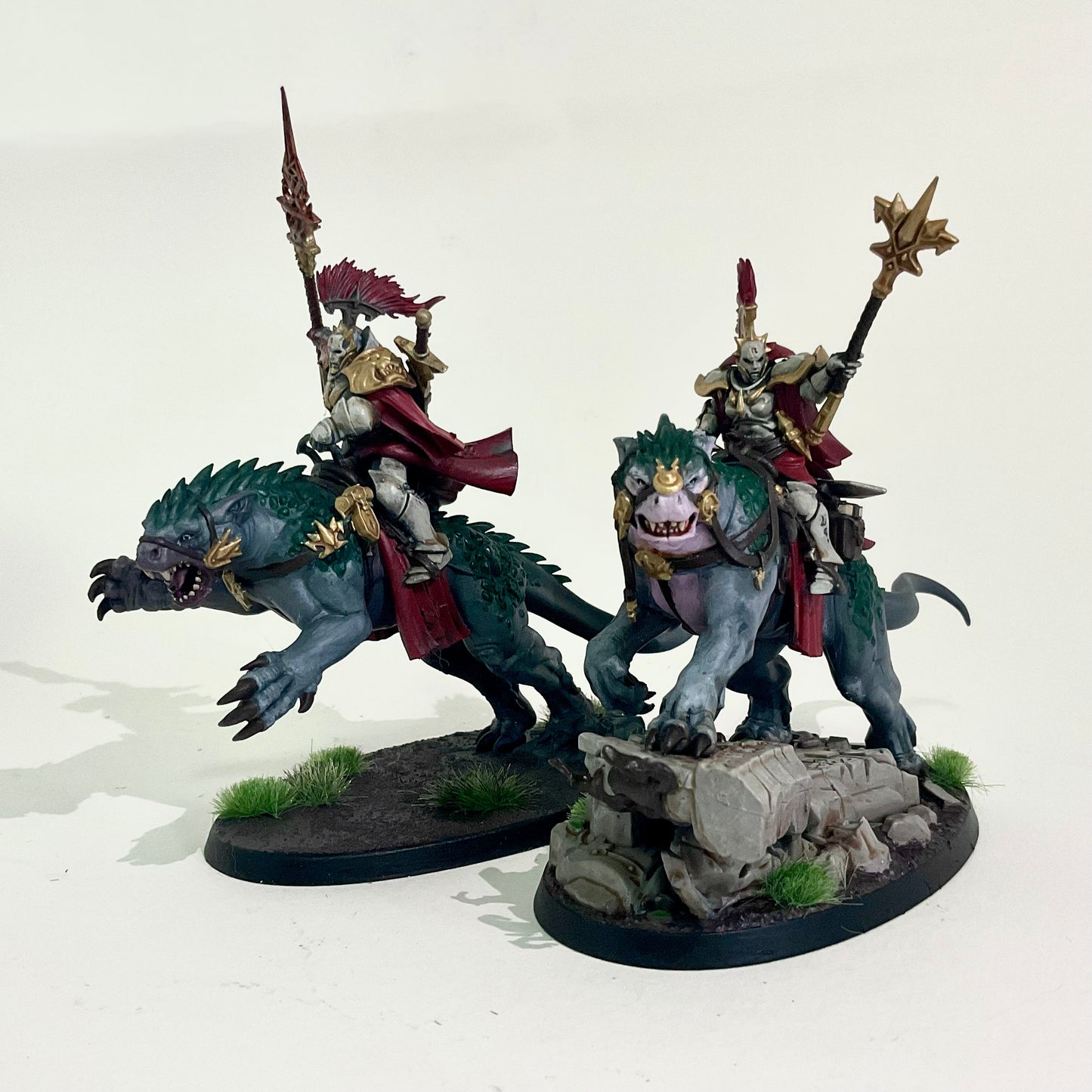 Astreia Solbright y Stormcast en Celestial Dracoline