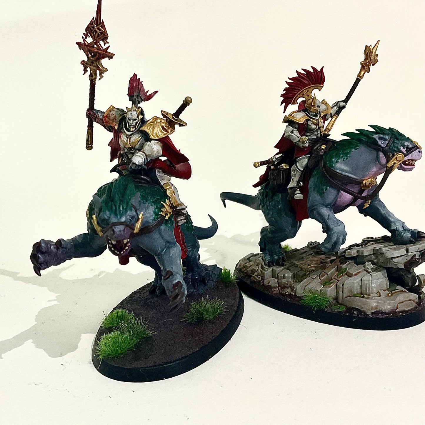 Astreia Solbright y Stormcast en Celestial Dracoline