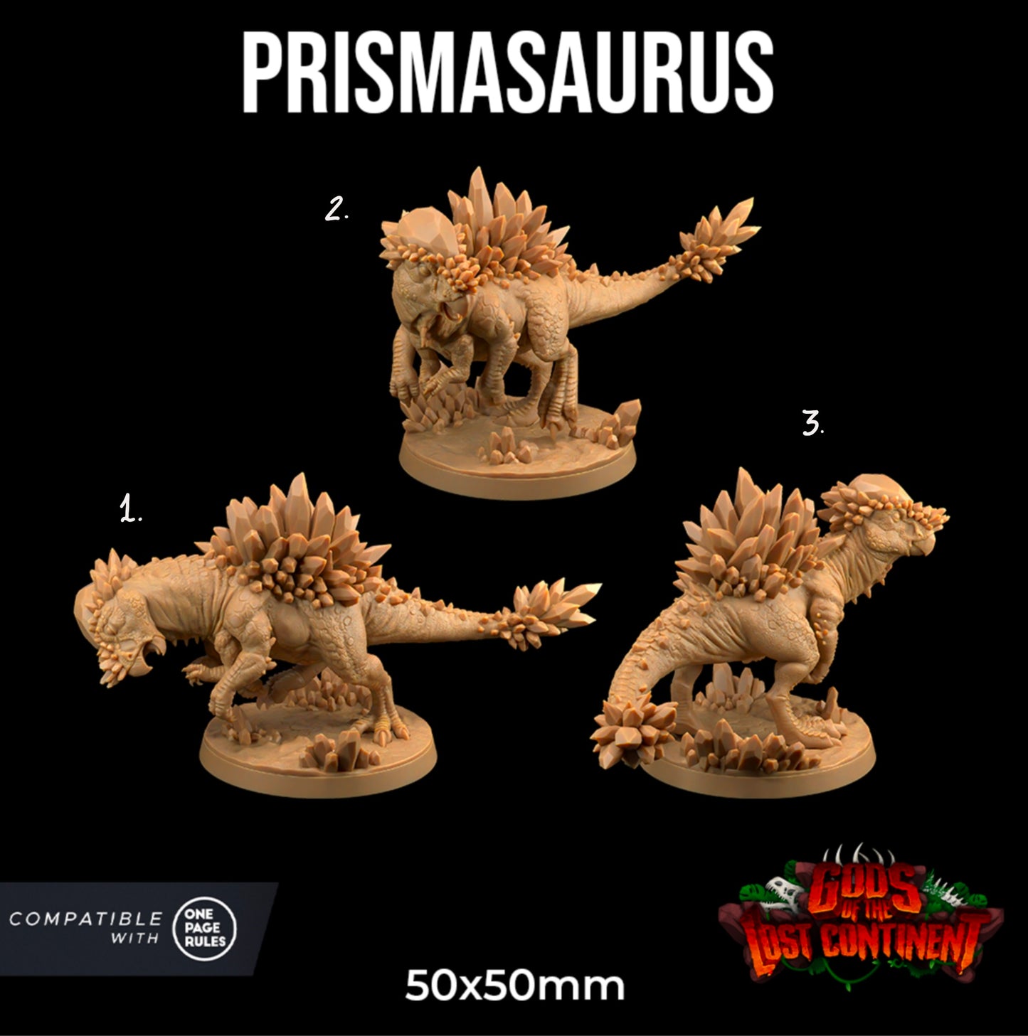 Prismasaurus - Dinosaurios de Cristal