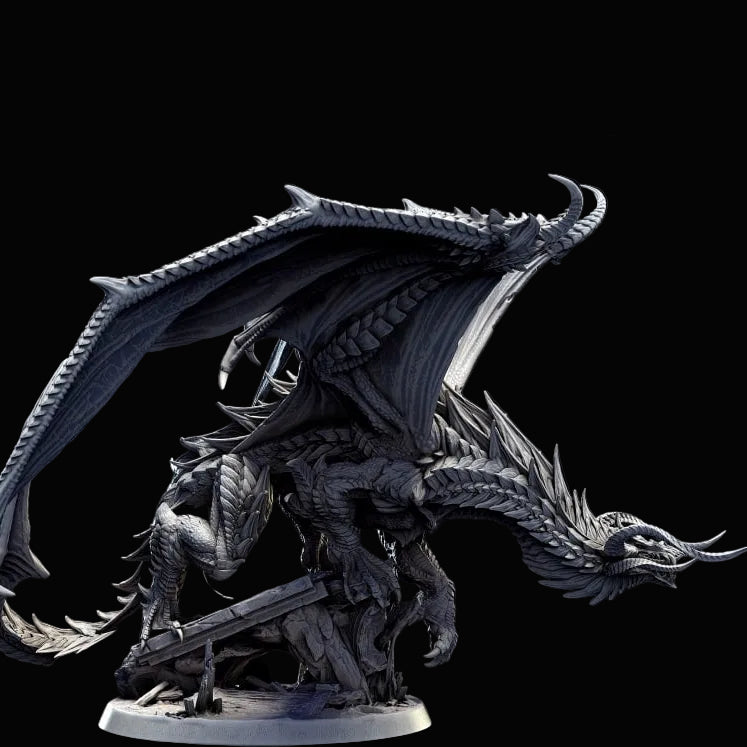 Dragón Negro Anciano