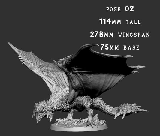 Rathalos - Rathian - Pose 2