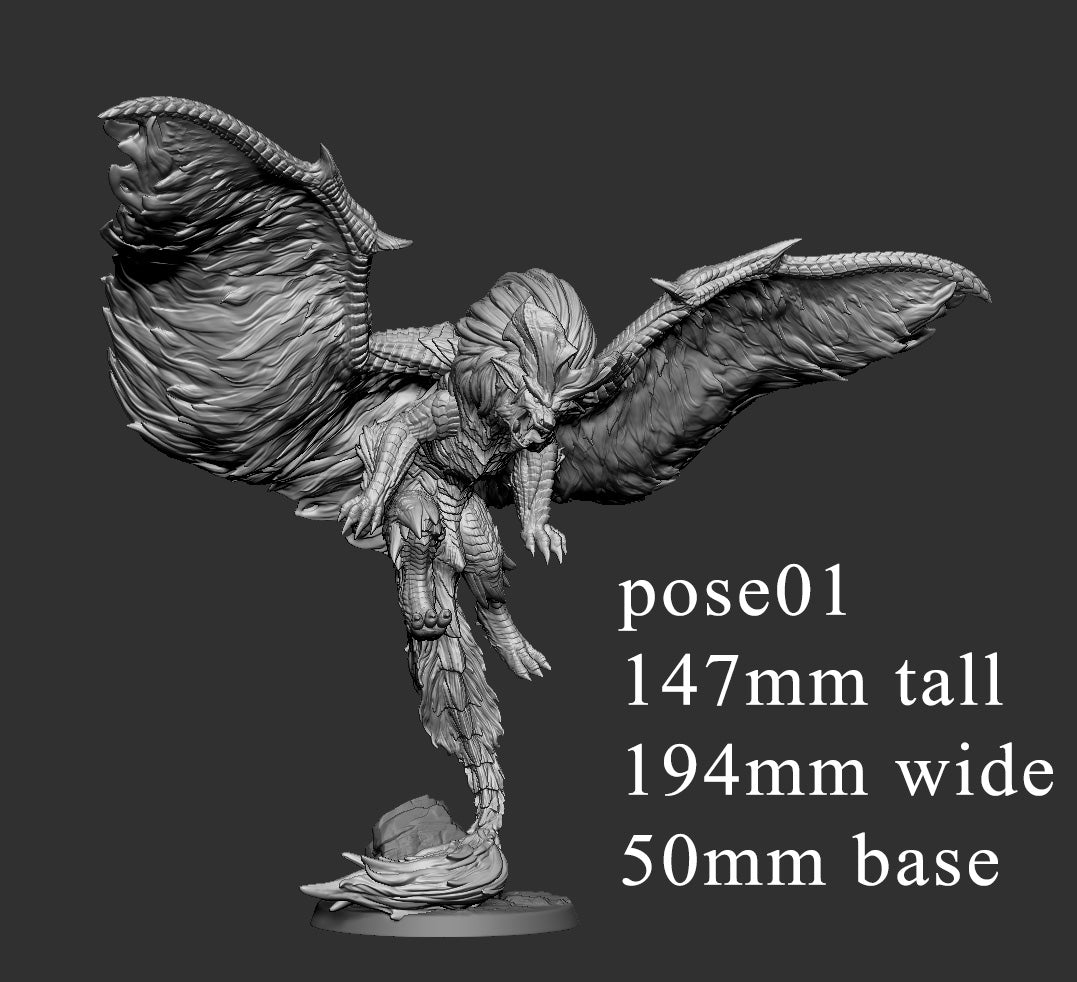 Teostra - Elder Dragon - Pose 1