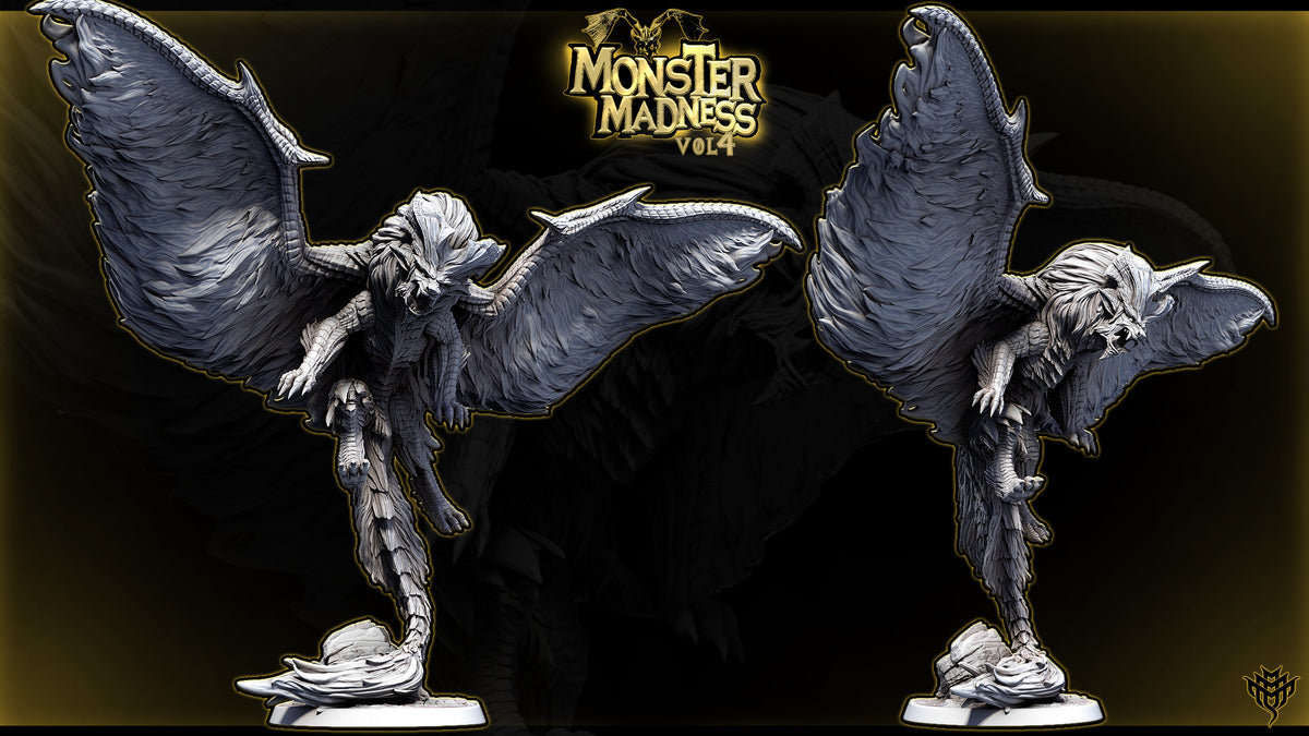 Teostra - Elder Dragon - Pose 1