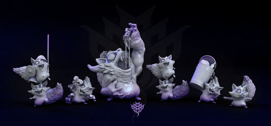 Pack de Mapaches Locos